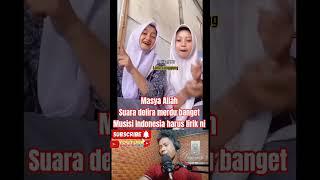 Gadis cantik viral bersuara merdu, masya Allah suaranya merdu banget