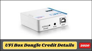 UFi Box / Dongle Credit Details