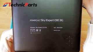 Как разобрать планшет RoverPad Sky Expert Q10 3G обзор тачскрина, матрицы и аккумулятора