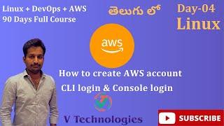 Day_04 || AWS DevOps 90 Days course || Nagireddy || VTechnologies || #telugu