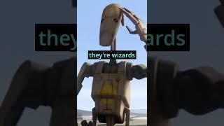 Battle Droids Have Some Ideas #starwars #droids #impression