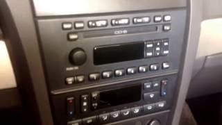 2002 Ford Thunderbird, simple fix for CD player error code.