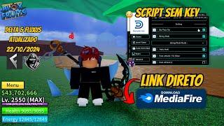 UPDATE DELTA - LINK DIRETO ️ EXECUTOR e SCRIPT Atualizado BLOX FRUITS (CELULAR e PC) Auto Farm