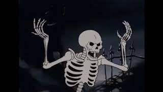 Spooky Scary Skeletons with realistic bone sounds.