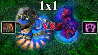 Rexxar with 3 Skill vs Lycanthrope 3 Skill #Dota #iCCup  #dTb #Dota1 #versus #1vs1 #fight #against