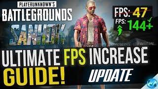  BATTLEGROUNDS: SANHOK UPDATE! Dramatically increase performance / FPS with any setup!