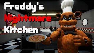 Freddy's Nightmare Kitchen КУЛИНАРНОЕ ШОУ ВО ФНАФ AARON ГОТОВИТ ПИЦЦУ ФНАФ