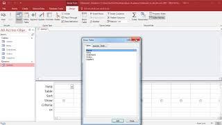 SQL course - SQL-view in Microsoft Access (lesson 2)