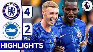 Chelsea vs Brighton (4-2) | Highlights & Goals | Premier League 2024/25