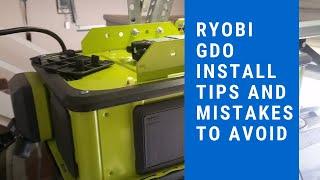 Ryobi Garage Door Opener Installation 2019 installation mistakes to avoid