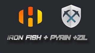 IronFish + Pyrin + Zilliqa. Тройной майнинг. HiveOS + RaveOS