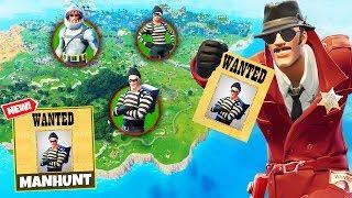 FULL MAP MANHUNT Custom Gamemode in Fortnite Battle Royale