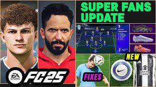 EA FC 25 NEWS | NEW *BIGGEST* UPDATE - Real Faces, Additions & Career Mode Fixes 