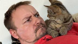 I have a best friend named Cat  Cat and Human Moments