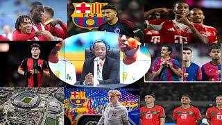 KING EBEN MONDAY AFTERNOON FOREIGN SPORTS NEWS ON LAWSON TV. LATEST TRANSFER NEWS, CHELSEA,#BARCA