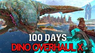 I Survived 100 Days In Ark DOX... Ark's Hardest Mod!