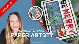 STAMPTEMBER 2024 | PAPER ARTSY (MIXED MEDIA 5X7 CARD)