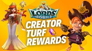 First Ever Creator Turf Rewards | LordsMobile |