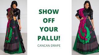 How to wear Saree as Lehenga | Cancan Saree | Tia Bhuva