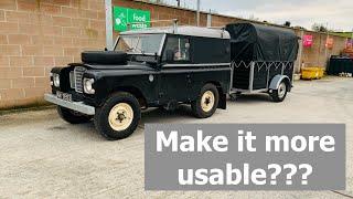 Land Rover Series 3 - Modifications to Make it More Usable