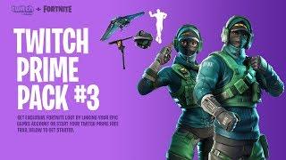 NEW FREE SKINS in Fortnite! (Twitch Prime Pack #3)