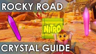 Crash Team Racing Nitro-Fueled - Crystal Challenge - Rocky Road (Guide)