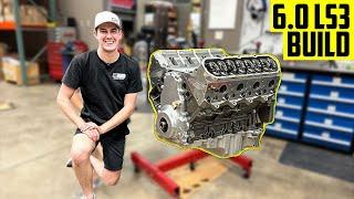 BUILDING a 6.0 LS3 STROKER! - Complete Engine Assembly - Part 2