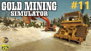 Gold Mining Simulator #11 Dużo złota z jednego wiadra !!! Gorączka Złota 2k60p