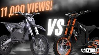 Tuttio Soliel 01 OR Bomb Moto B1 - Electric Dirt Bike Comparison And Race!