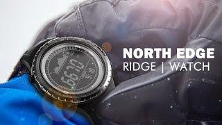 Подробный обзор часов NORTH EDGE ridge1 Тесты, настройки мнение.  барометр, альтиметр, история