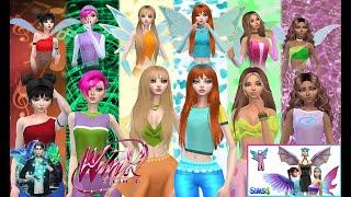 WINX CLUB, FUNTIONAL ANIMATED WINGS  (MAGIC  WINX TRANFORMATION) - Create a Sim | WINX CLUB SERIES