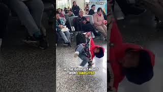 Little boy brings wonderful street dance #baby #funny #cute #love #shorts #live