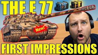 E 77 Review: New Tier IX Premium Heavy from Lootboxes!