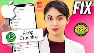 Fix WhatsApp Keeps Crashing iPhone | problem WhatsApp Crashing Automatic Closing in iPhone