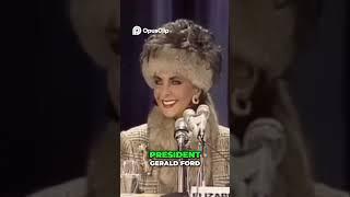 Elizabeth Taylor  A Journey from Addiction to Activism #shorts