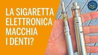 Svapare macchia i denti Gli effetti della sigaretta elettronica sui denti