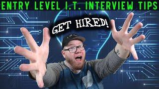 Entry Level I.T. Interview Tips