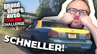 QUERFELDEIN ans ZIEL | GTA AI Taxi Challenge