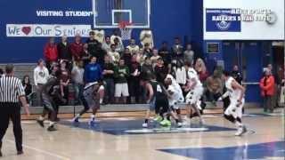 Tyus Jones vs Wisconsin Badger Commit Riley Dearring "Gangnam Style" Ballislife Cityleaguehoopstv
