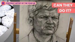 Adrian Chiles Sits for Portrait Artist Heat | Portrait Artist of the Year UK