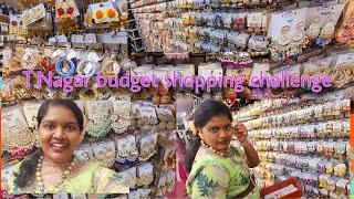 DIFA | T.Nagar shopping | T.NAGAR Budget shopping challenge 2024 | Accessories  at Affordable Price