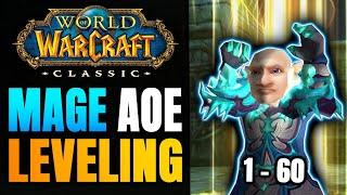 Mage AOE Leveling Guide 1-60 for FRESH Classic WoW