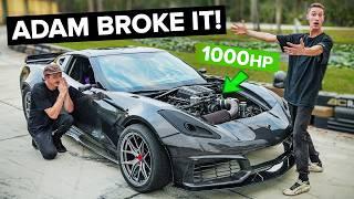 Full Carbon C7 Corvette Vs. The LZ Compound | Behind the Build