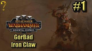 Gorbad Ironclaw: Immortal Empires - Total War Warhammer 3 #1