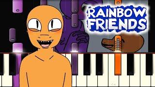  purple's confession.... i think (rainbow friends animation)  purple and orange 