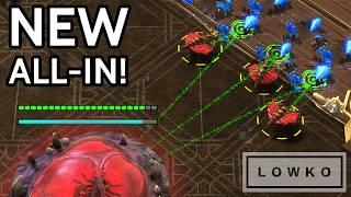 This BRAND-NEW Zerg Rush is AMAZING! (StarCraft 2)