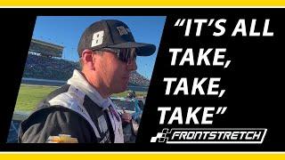 Kyle Busch Talks About Late Race Contact w/ Chase Briscoe