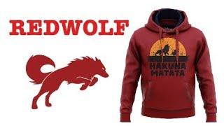 Redwolf hoodie hakuna matata | Check out description for instant discount coupon