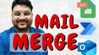 Mail Merge with Excel Online, Power Automate, and Outlook - Complete Guide