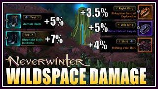 Can you Stack all the Wildspace Damage Gear Bonuses? (up to +19.5%) - Neverwinter M28